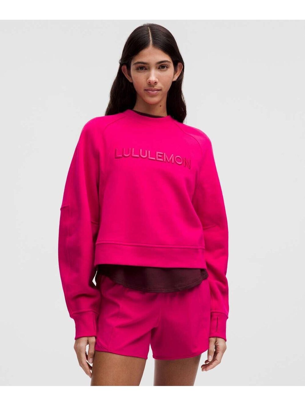 Lululemon Scuba Oversized Pullover *Wordmark Passionate